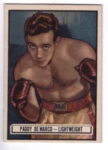 1951 Topps Ringside Paddy De Marco   card #94   Original  