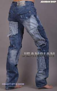 SWM Men New Designer Jeans Pant Denim Destroy All Sizes  