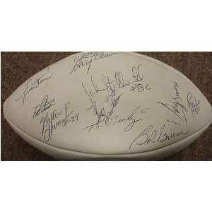  1980s NFL Stars and Pittsburgh Steelers Multi Signed 