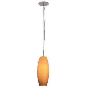    G451 AM LINE VOLTAGE  PENDANT GLASS SHADE ONLY, Amber Finish   Bongo