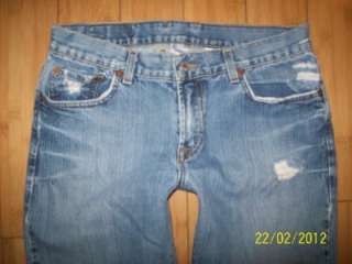 Womans Lucky Brand Easy Rider Zip Jeans Sz 8 29 x 31  