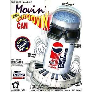 Diet Pepsi Movin and Groovin Can Moves to Sounds