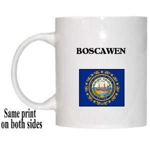  US State Flag   BOSCAWEN, New Hampshire (NH) Mug 