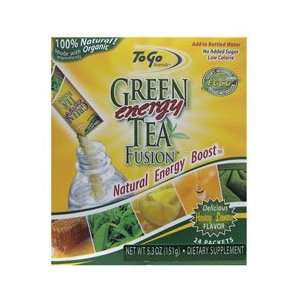 Healthy To Go, Green Tea Fusion Honey Lemon 24 packets [5.3 oz (151 g 
