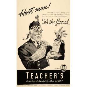  1941 Ad Teachers Highland Cream Scotch Whisky Glasgow 