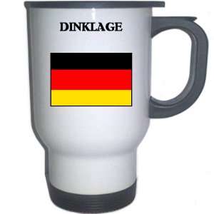  Germany   DINKLAGE White Stainless Steel Mug Everything 