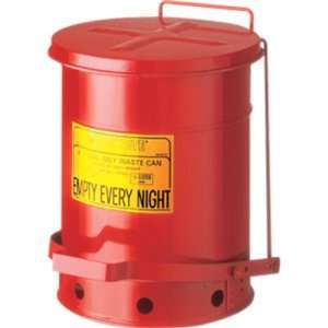  Oily Waste Cans   10 Gallon (Red)