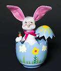 2012 ANNALEE DOLLS 3 INCH *BUNNY IN EGG* EASTER SPRING 
