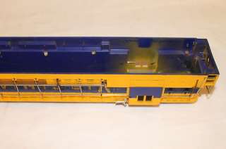   Post War O 2331 Virginian Blue Yellow Diesel Locomotive Rare No Cracks