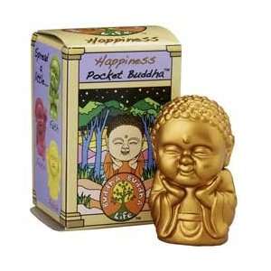  POCKET BUDDHA   Happiness (Gold) 