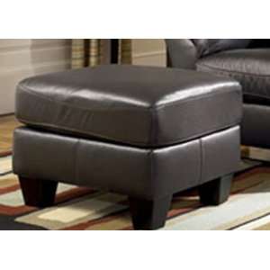  Metro Modern Rivergate Black Ottoman Furniture & Decor