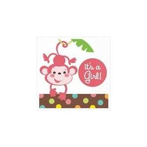    Fisher Price Baby Shower Its a Girl Beverage Napkins Toys & Games