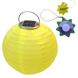LEDs 10 Nylon Solar Powered Lantern Lamp Light Chinese / Japanese 