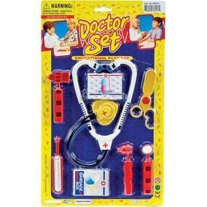  kids 8 piece toy doctor play set on blister card Toys 