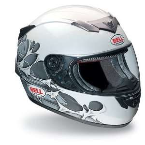  Bell Apex Ripper Full Face Helmet Medium  White 