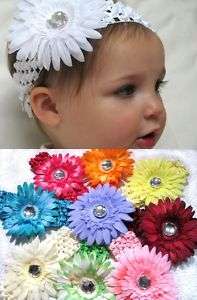 Headband Hairband Choker & Flower Baby/Girl/Woman Gift  