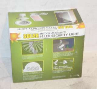 Solar 40217 Motion Activated 14 LED Security Light  
