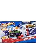 HOT WHEELS 2012 MONSTER JAM TRUCK COLOR SHIFTERS GREEN TO PURPLE GRAVE 