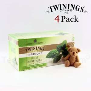 Twinings Mint Tea / Peppermint Tea   Fruit Herbal Infusions Pure 