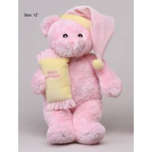  12 Pillow Bebe,Plush Bear, Pink Color Toys & Games