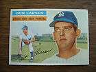 1956 Topps #332 Donald Larsen NM Baseball Yankees *12