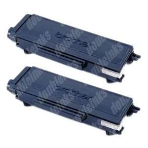  Double Pack Remanufactured Brother TN 580 / TN 550 High 
