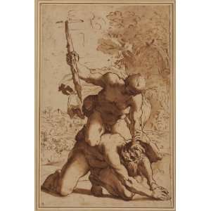   Carracci   32 x 48 inches   Hercules and Cacus