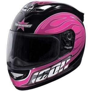  Icon Womens Mainframe Hooligan Helmet   Medium/Pink 
