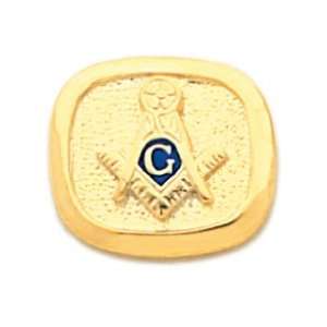  Vermeil Masonic Blue Lodge Tie Tac Jewelry