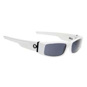 Spy Hielo Sunglasses, HEWH00 White w/ Grey Lens  Sports 