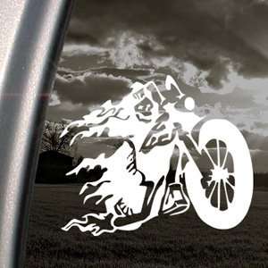  Death Chopper Decal Motorcycle Truck Window Sticker 