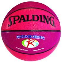   & Games On Sale   Spalding Rookie Gear Basketball (Pink and Purple