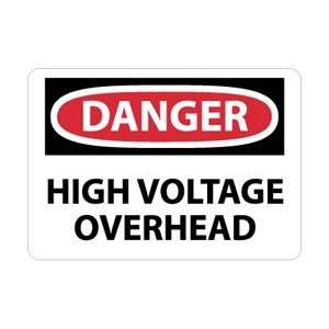  D553RC   Danger, High Voltage Overhead, 14 X 20, .050 
