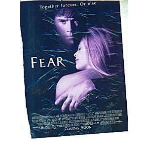 1996 Mark Wahlberg Reese Witherspoon Fear Movie Promo Print Ad  