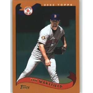  2002 Topps #187 Tim Wakefield   Boston Red Sox (Baseball 