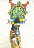 Hopi Indian Hand Carved BUTTERFLY Maiden 12 Kachina Katsina Doll 