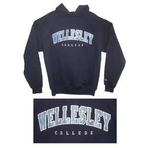  Wellesley College Hooded Sweatshirt
