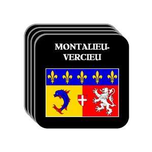  Rhone Alpes   MONTALIEU VERCIEU Set of 4 Mini Mousepad 