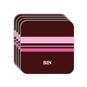  Personal Name Gift   BIN Set of 4 Mini Mousepad Coasters 