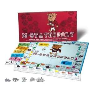   State Bulldogs M Stateopoly Monopoly Game