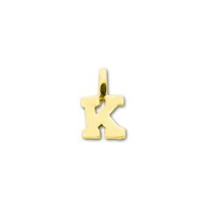  Gold Vermeil Alphabet Charms   K Arts, Crafts & Sewing