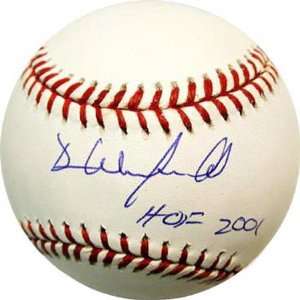 Dave Winfield HOF 2001 Autographed Baseball  Sports 