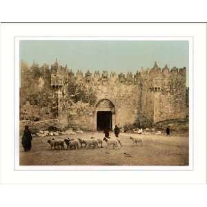   Gate Jerusalem Holy Land, c. 1890s, (M) Library Image