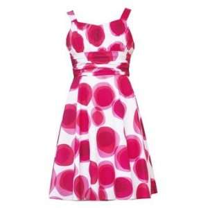  Fuchsia Modern Dot Sweetheart Dress (8) 