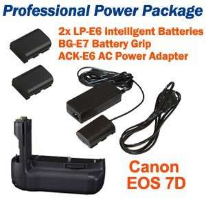  EASTSTAR Pro Power Kit (2x LP E6 Batteries / ACK E6 Power 