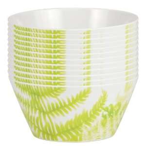 Zak Designs Fronds 6 Inch Individual Bowls, Set of 12  