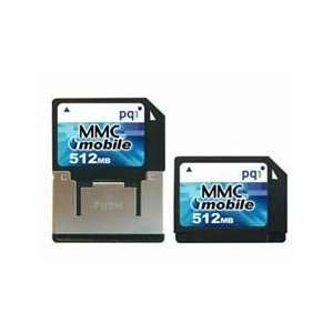  MMC Mobile / Dual Voltage RS MMC Multimedia Card   PQI 512MB PQI MMC 