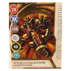  Bakugan Card Stand Your Ground Toys & Games
