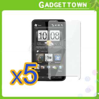 5X Screen Protector Guard For HTC Touch HD2 HD 2 T8585  