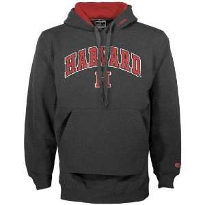  Harvard Crimson Charcoal Kangaroo Hoody Sweatshirt Sports 